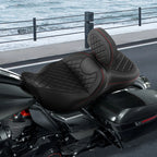 Driver Passenger Seat & Rider Backrest for Harley Touring Tri Glide (2009–2023)
