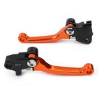 Orange Pivot Brake Clutch Levers for Yamaha YZ 250F YZ 426F YZ 450F (2009–2020)