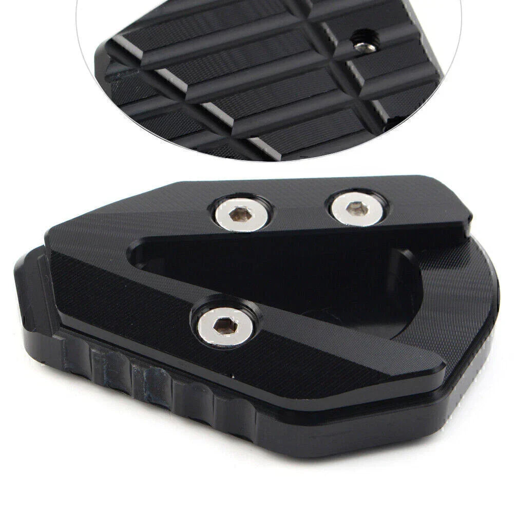 Black Kickstand Foot Support Pad for YAMAHA YZFR6 (2017-2021)