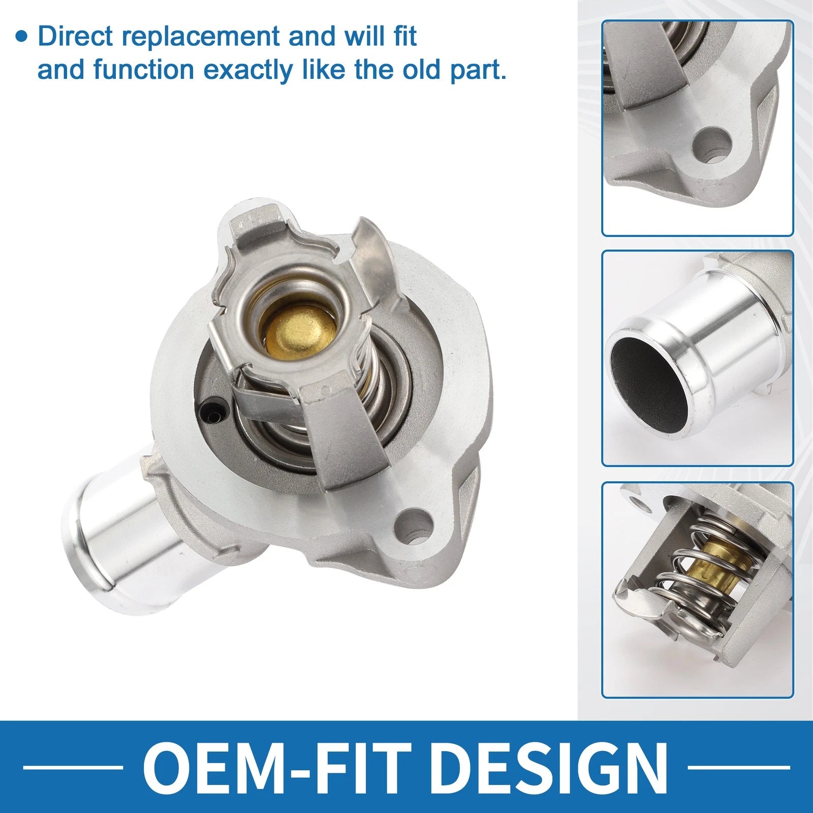 Engine Coolant Thermostat Housing Assembly for Chevrolet Cruze (2016–2019)