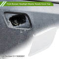 Front Left Washer Nozzle Cover Cap No. 51118060681 for BMW 428i (2014–2016) White