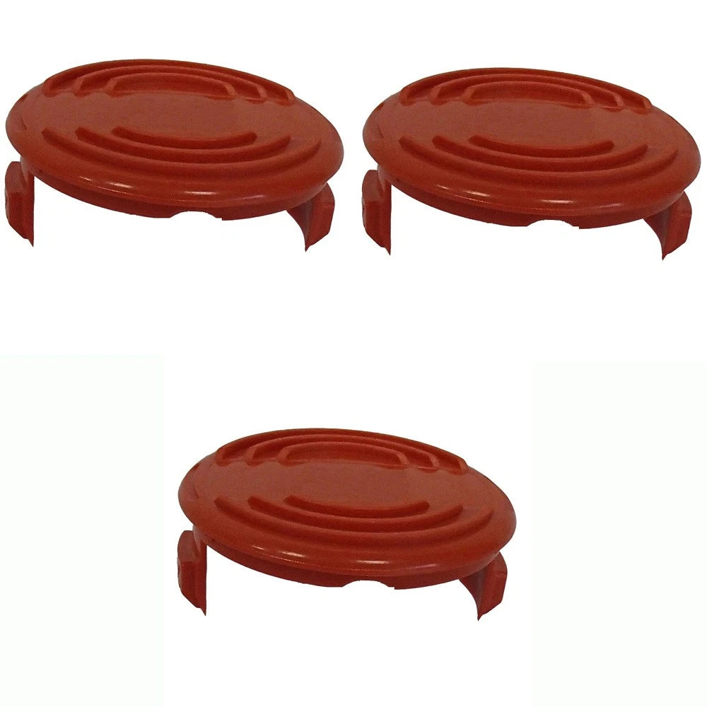 3X Trimmer Head Spool Cap Covers for Black and Decker LST1018 NST1024 NST2018