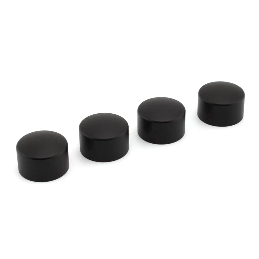 Black Billet Machined Head Bolt Cover Cap for Triumph T120 Thruxton Scrambler (2016–2023)