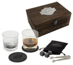 Whiskey Glass Gift Set with Bar & Shield Logo for Harley-Davidson