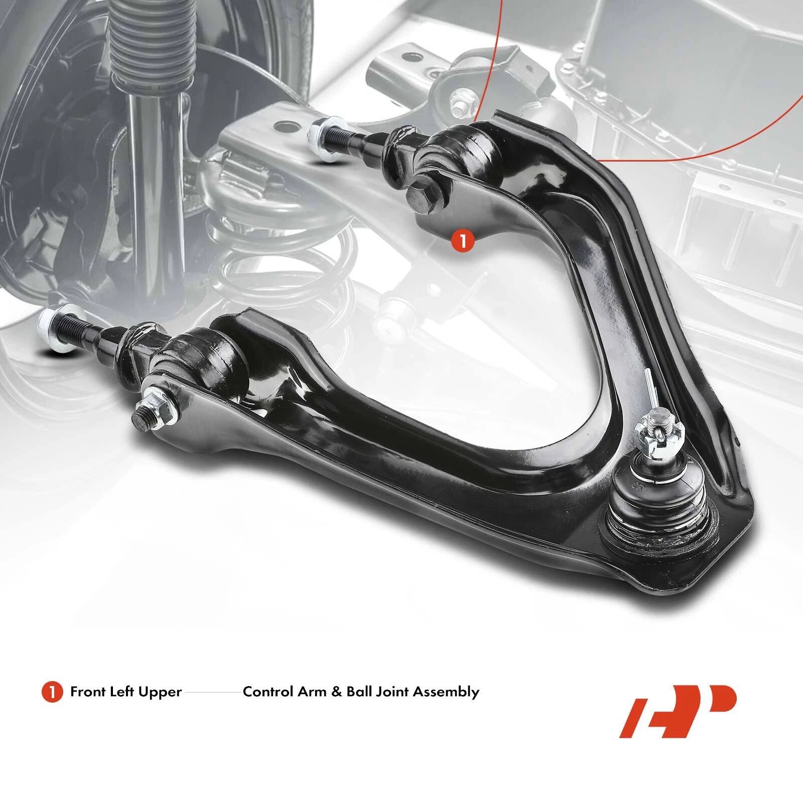 Front Left Upper Control Arm with Ball Joint for Honda Accord (1990-1993)