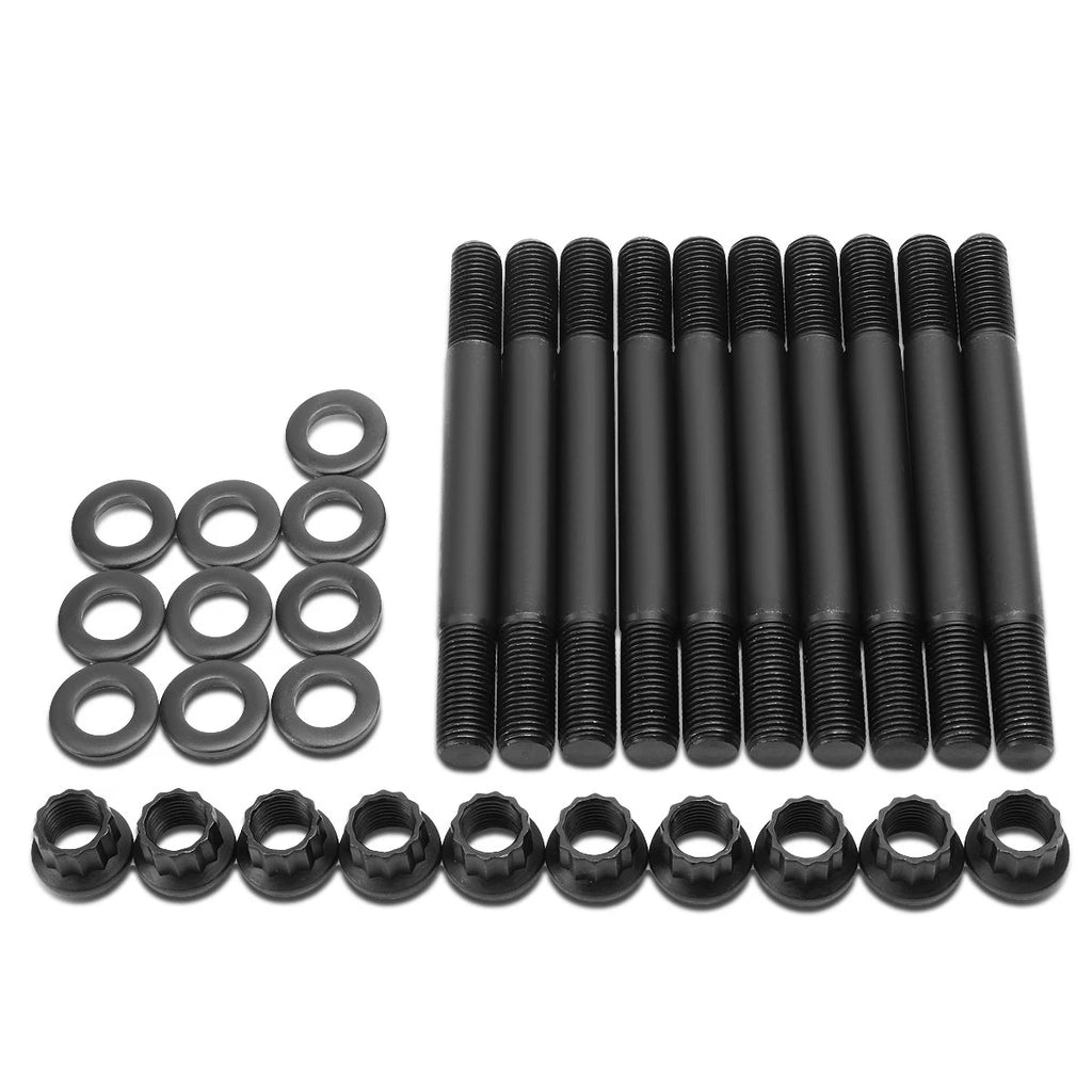 Set of 12 Chromoly 12-Point Head Studs for Mitsubishi Eclipse 2.0T (1994–1999)