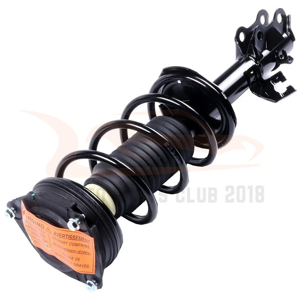 Front Complete Struts Coil Springs Assembly & Rear Shocks for Nissan Versa (2007–2012)