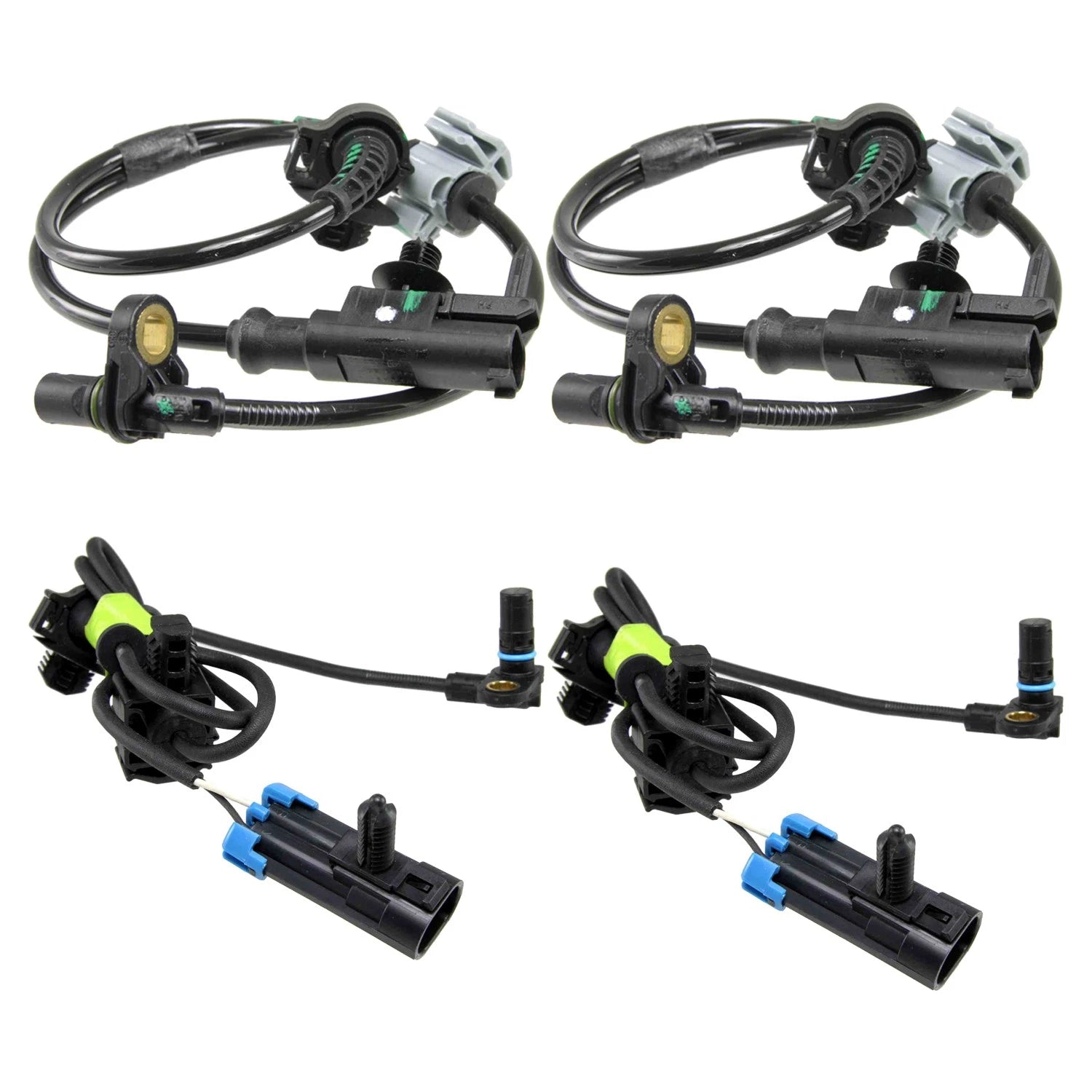 NTK ABS Sensor Kit for Chevrolet Avalanche, Escalade, Suburban, Tahoe, Yukon (2002–2013)