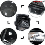 Right Headlight for Chevy Blazer (2019–2021) HID Xenon Black Housing Clear Lens