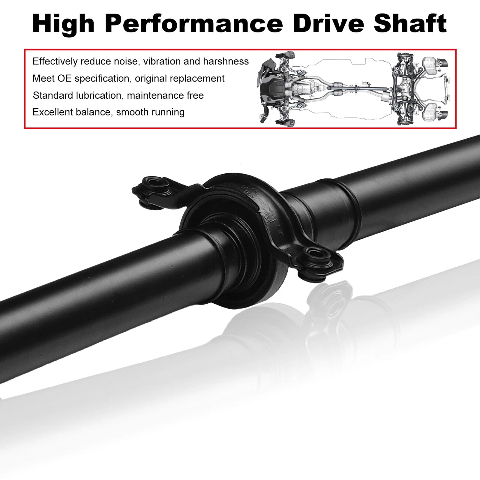 Rear Driveshaft Prop Shaft Assembly for Subaru Outback (2010-2012)