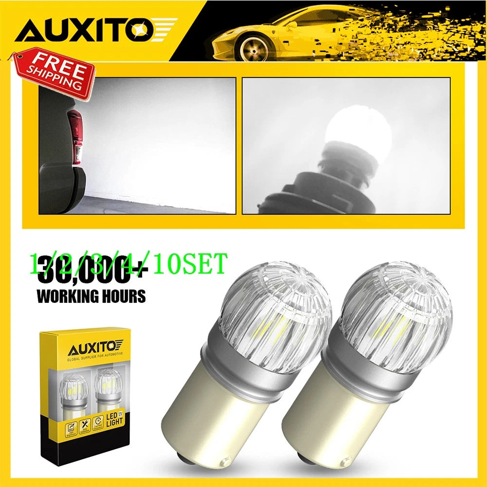2X LED 1156 Cold White Backup Reverse Light for Make Model