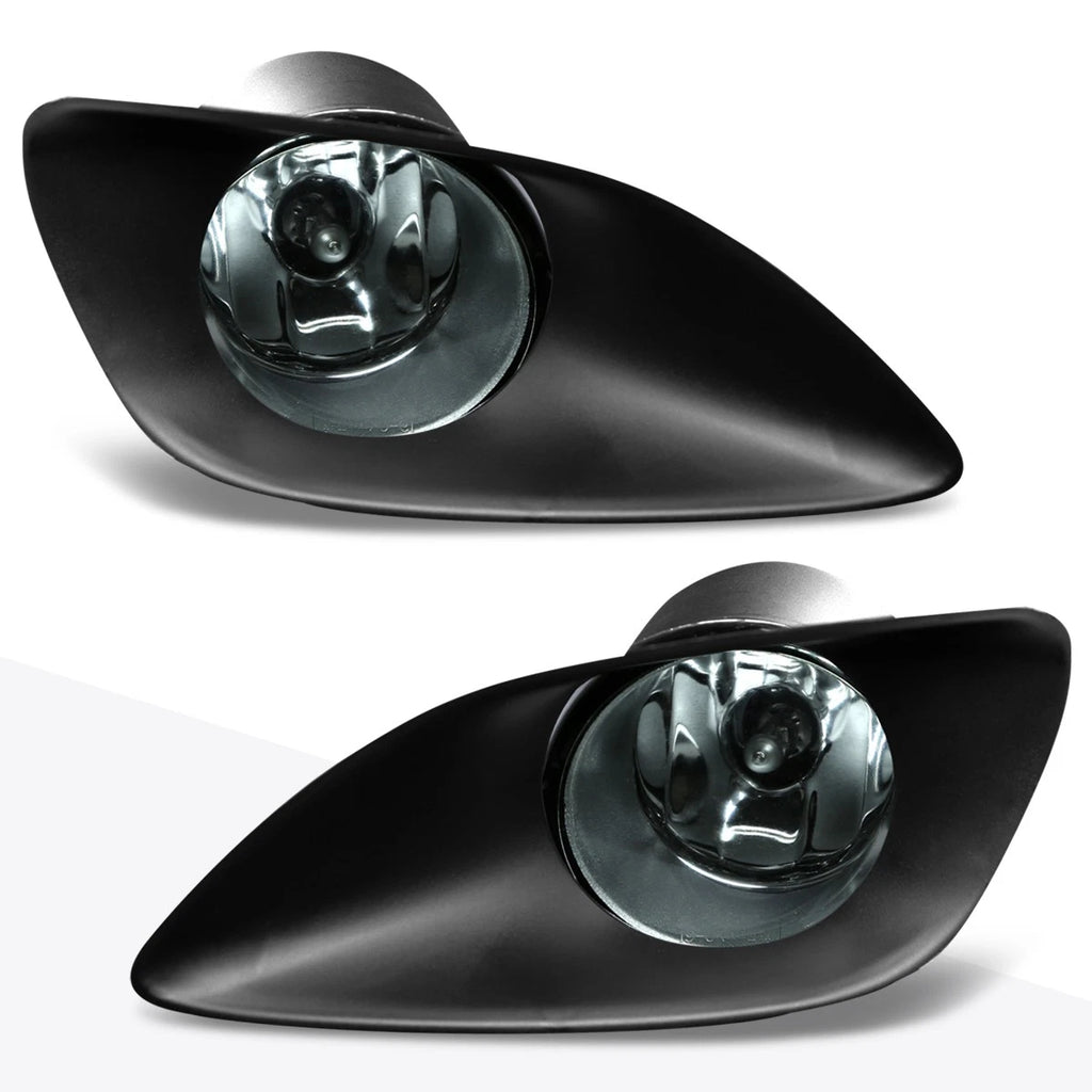 Set of 2 Chrome Housing Amber Side Headlights for Chevy Malibu (2008–2012)