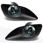 Set of 2 Chrome Housing Amber Side Headlights for Chevy Malibu (2008–2012)