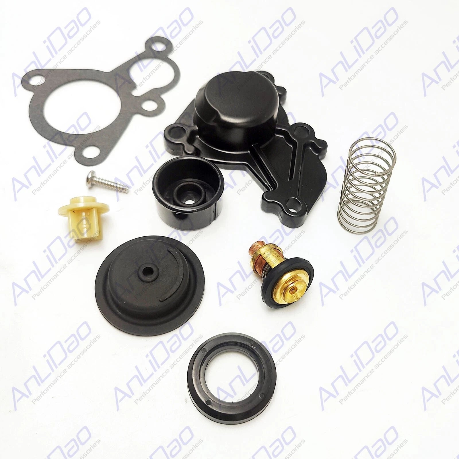 Thermostat Cover Poppet Kit for Mercury 40HP-60HP Outboard (14586A 7, 827251A1)