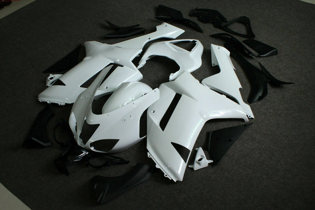 Unpainted Injection Fairing Kit for Kawasaki Ninja ZX6R ZX-6R 636 (2007–2008)