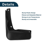 Set of 4 Mud Flaps Splash Guards for Volkswagen Golf R-Line (2015–2017)