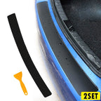 Set of 2 Carbon Fiber Rear Trunk Protector Trim for