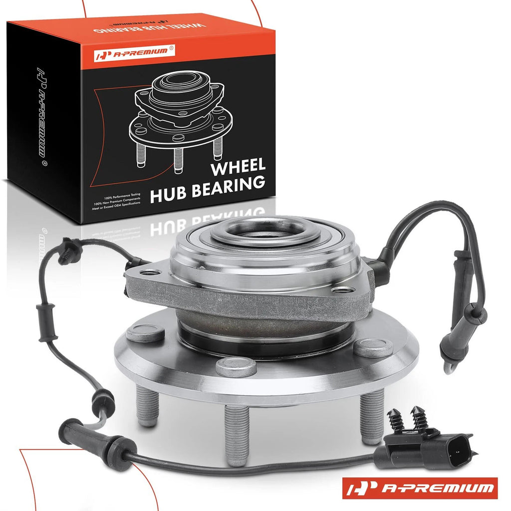 Front Wheel Hub & Bearing Assembly w/ ABS for Jeep Wrangler (2011–2017)