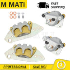 Front Rear Brake Calipers for Polaris RZR 900 Ranger 500 570 700 800 900 (2010–2023)