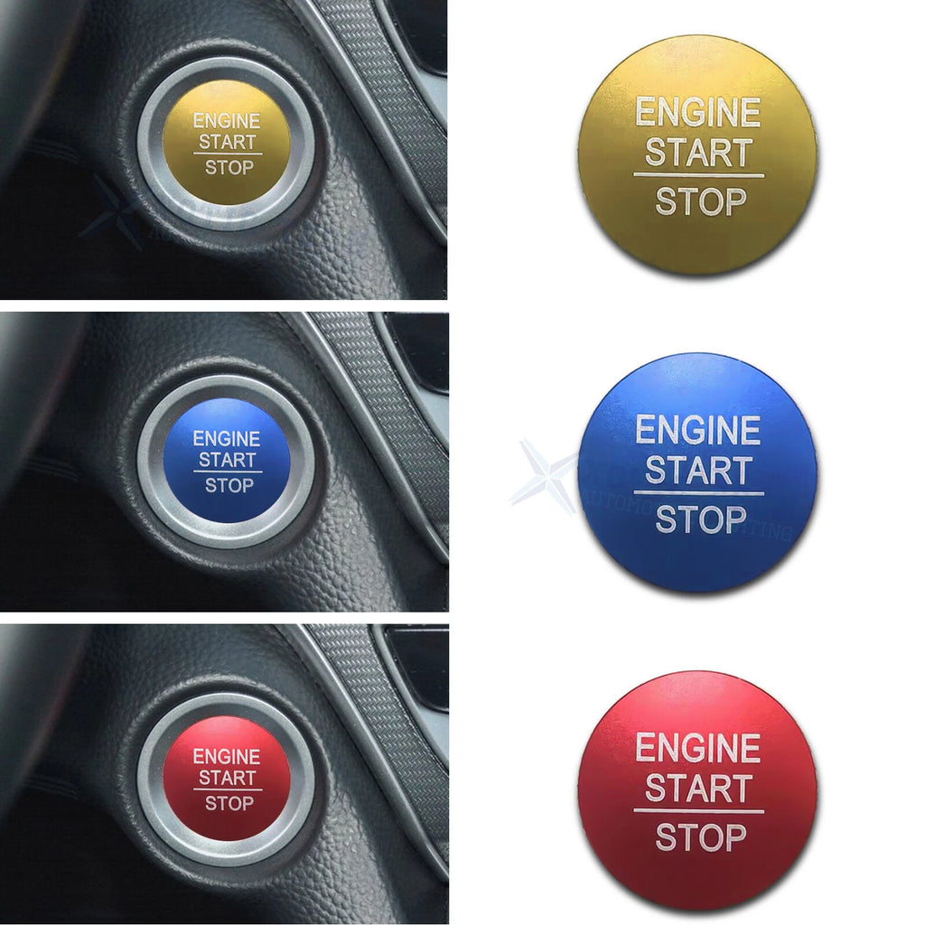 Start Push Button Switch Overlay Cover for Honda Civic Accord (2016–2021)