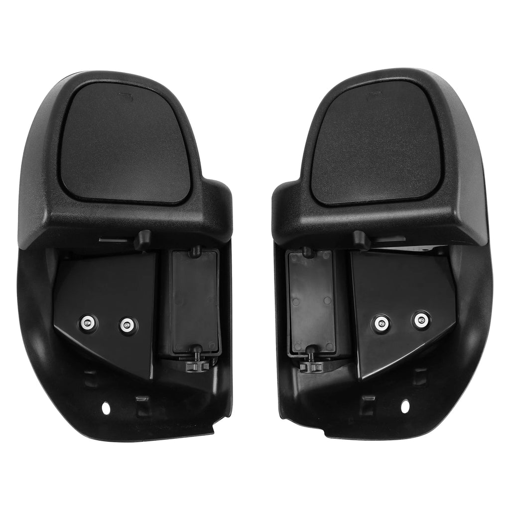 Lower Vented Leg Fairings for Harley Street Glide (2014–2025) Velocity Red Sunglo