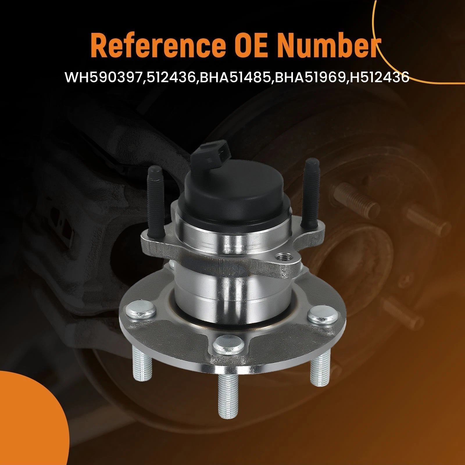 Rear Wheel Hub Bearing Assembly for KIA Forte5 (2012–2013)