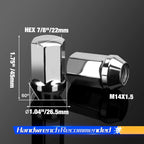 Chrome Factory Lug Nuts for Chevy Silverado Sierra 1500 (2011-2019)