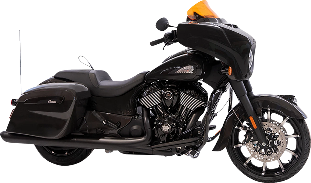 Klock Werks Kolor Flare Windshield 10" for Harley Davidson (2014–2023) - Orange KWW-04-0637