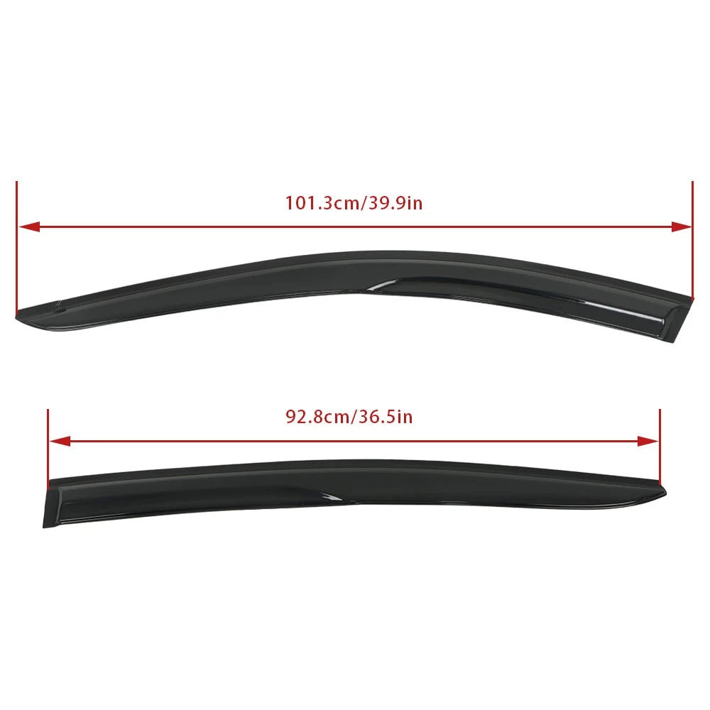 Set of 4 Rain Guards Window Visors for Nissan Altima (2019–2023)