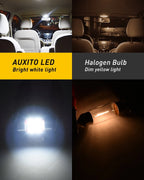 Set of 4 LED Festoon Interior Lights for Make Model