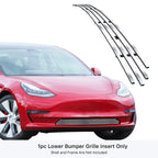 Stainless Chrome Billet Grille Insert for Tesla Model 3 (2017-2026)