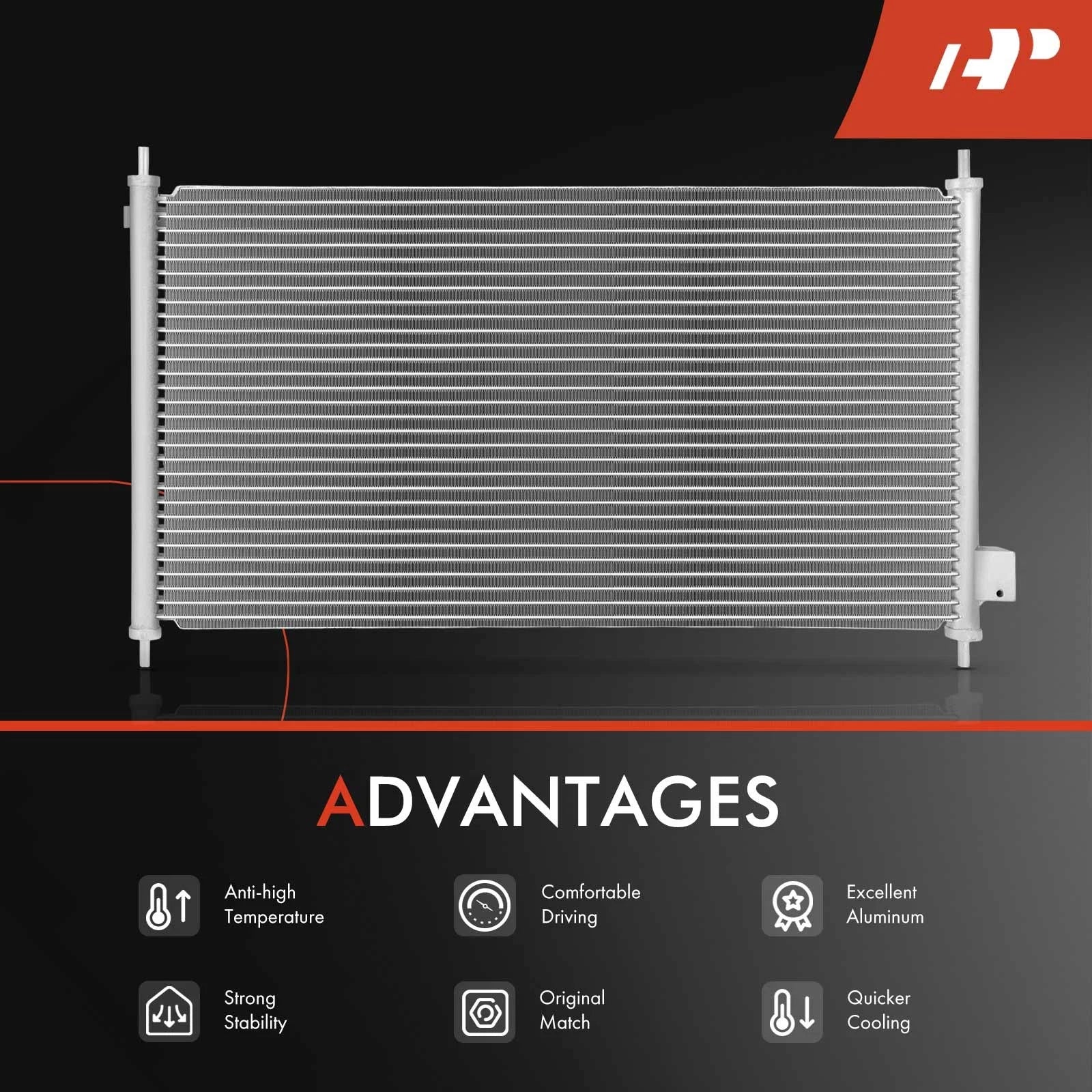 A/C Condenser for Honda Prelude S2000 (1997-2003)