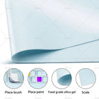 Silicone Art Mat for Crafts and Painting (Non-Stick, 2X)