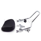 Detachable Sissy Bar with Backrest Pad Chrome for Harley Touring (2009–2023)