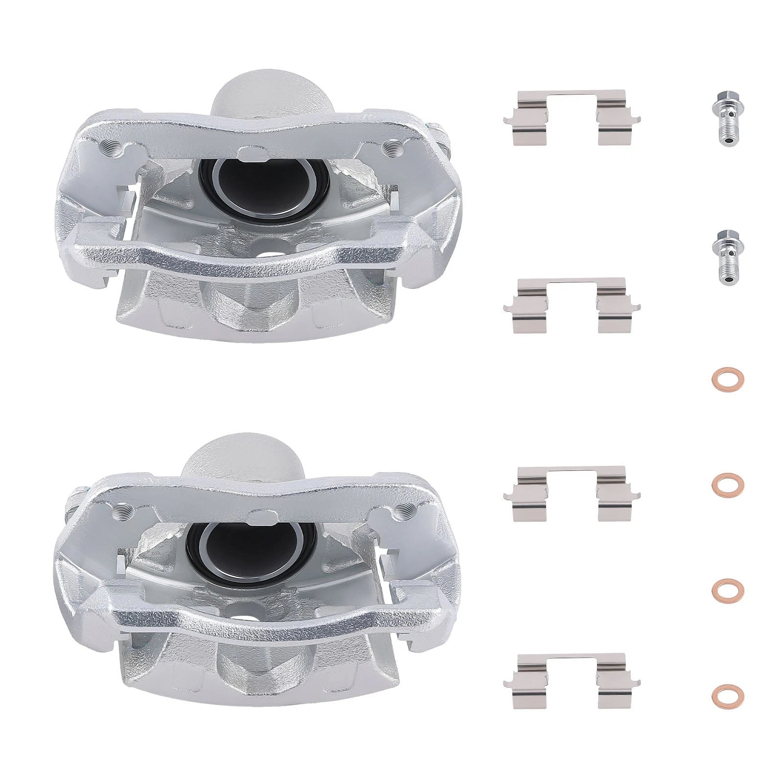 Set of 2 Front Brake Calipers for Acura ILX (2013–2015) 19-B2661 19-B2660