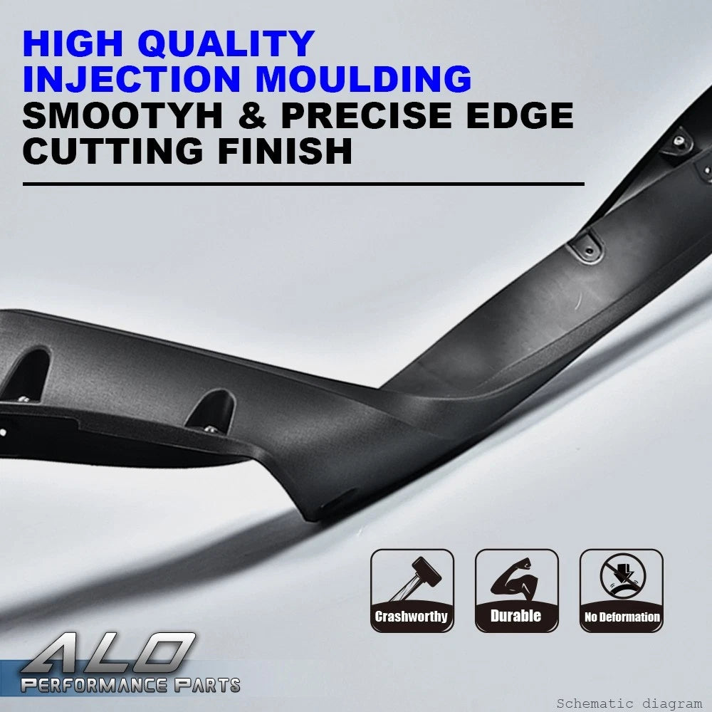 Set of 4 Pocket Rivet Style Fender Flares for Nissan Titan (2004–2015)