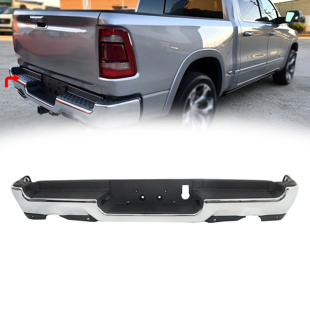 Chrome Rear Bumper Assembly for RAM 1500 (2019-2023)