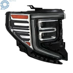 Chrome Full LED Headlight for GMC Sierra 1500 (2022-2024) Right