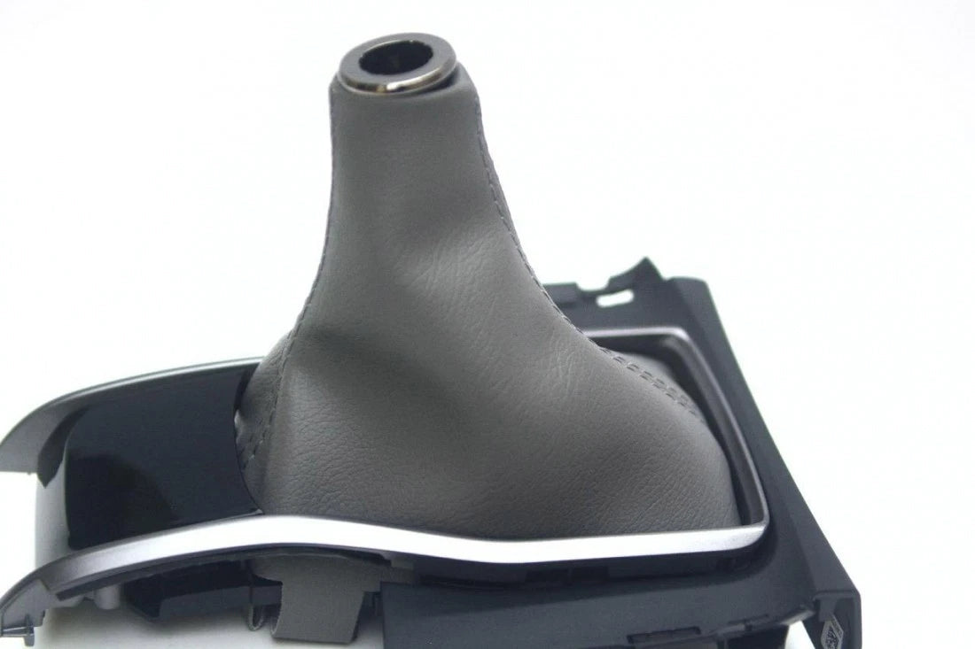 Manual Shift Boot Cover for Honda Civic (2016–2020) Gray PVC Leather