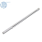 1/8" Push-Type Broach Cutting Tool for High-Speed Steel (W/ Shim)