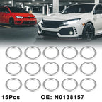 15pcs M14 N0138157 Engine Oil Crush Washer Gasket for Volkswagen Touareg (2007–2012)