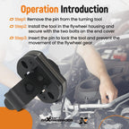 Engine Barring Tool for Detroit Diesel DD13 DD15 DD16 MBE4000 MBE900 (2010–2023)