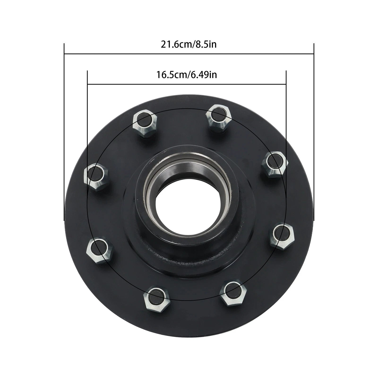 Bearing Kit for 7000 lbs Axle (8 on 6.5" Wheel Hub, Square #42 Spindles)