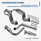 Exhaust Header for GMC Chevy 1500 2500 GMT800 V8 (1999–2006)