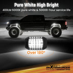 2X LED Rock Lights for Offroad Pickup Truck