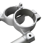 2X CNC Fork Clip-ons Handle Grip Handlebar for Suzuki GSXR 600/750 (2006–2010)