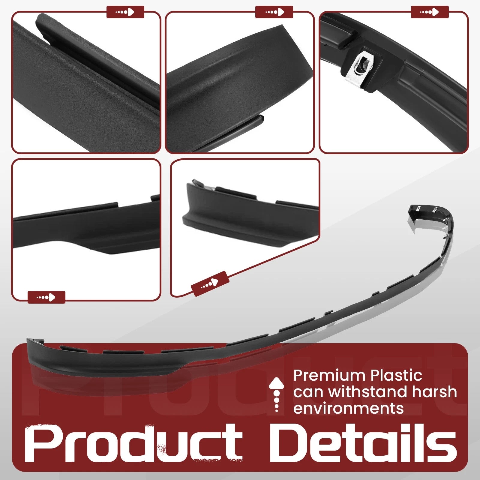 Front Bumper Valance for Chevrolet Silverado 1500 LD (2016–2018)