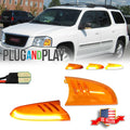 2X Amber LED Side Mirror Signal Lights for Chevrolet Trailblazer (2002–2009)