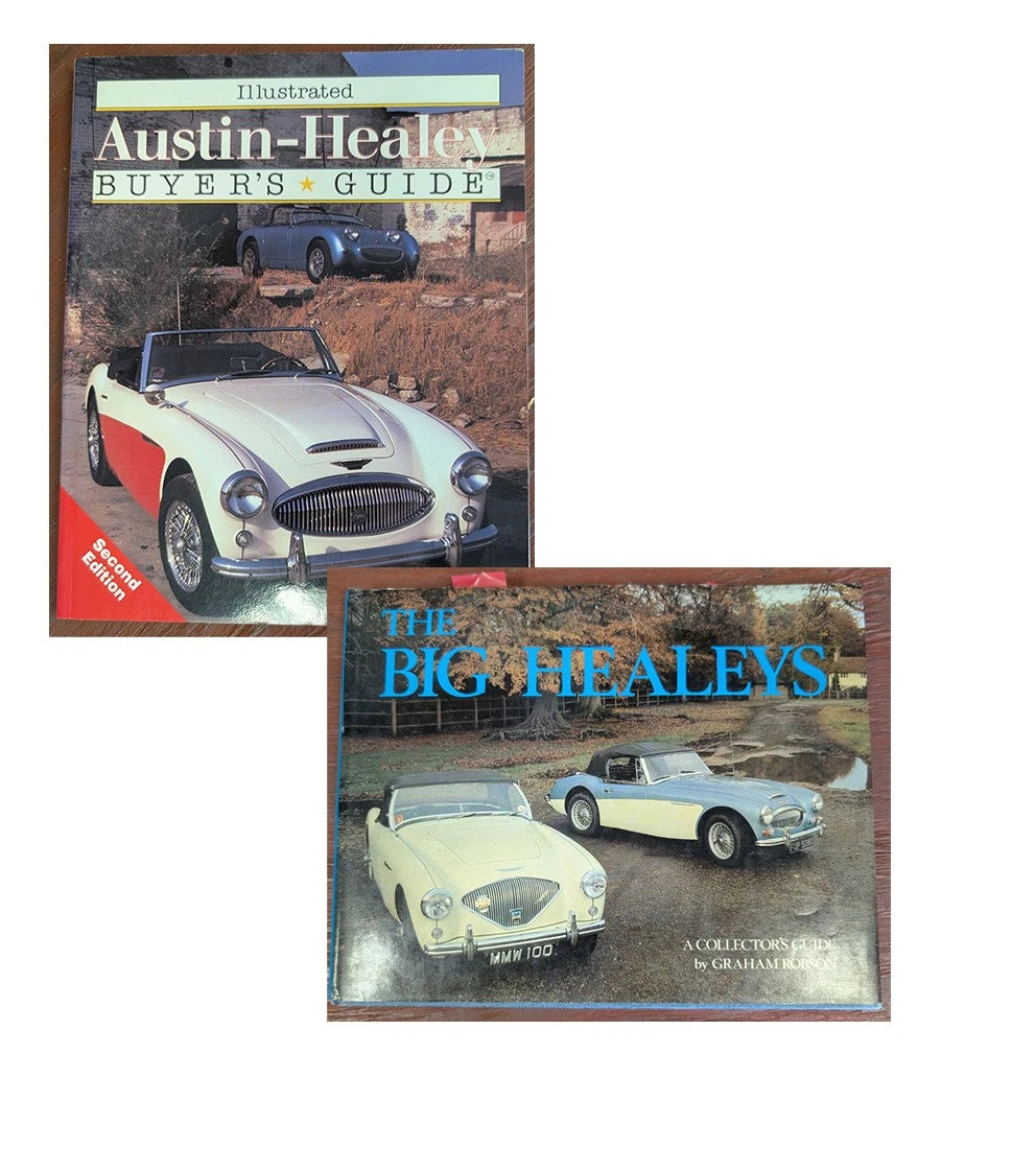 Austin Healey Enthusiast Book Set for Classic Car Lovers
