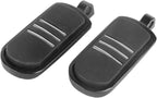 Black Streamliner Style Footpegs for Harley Davidson